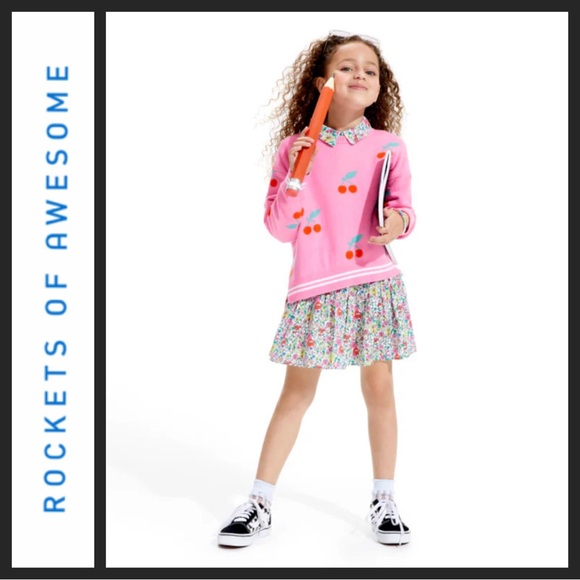 NWT Floral Shirt Dress by Rockets of Awesome - Picture 1 of 7